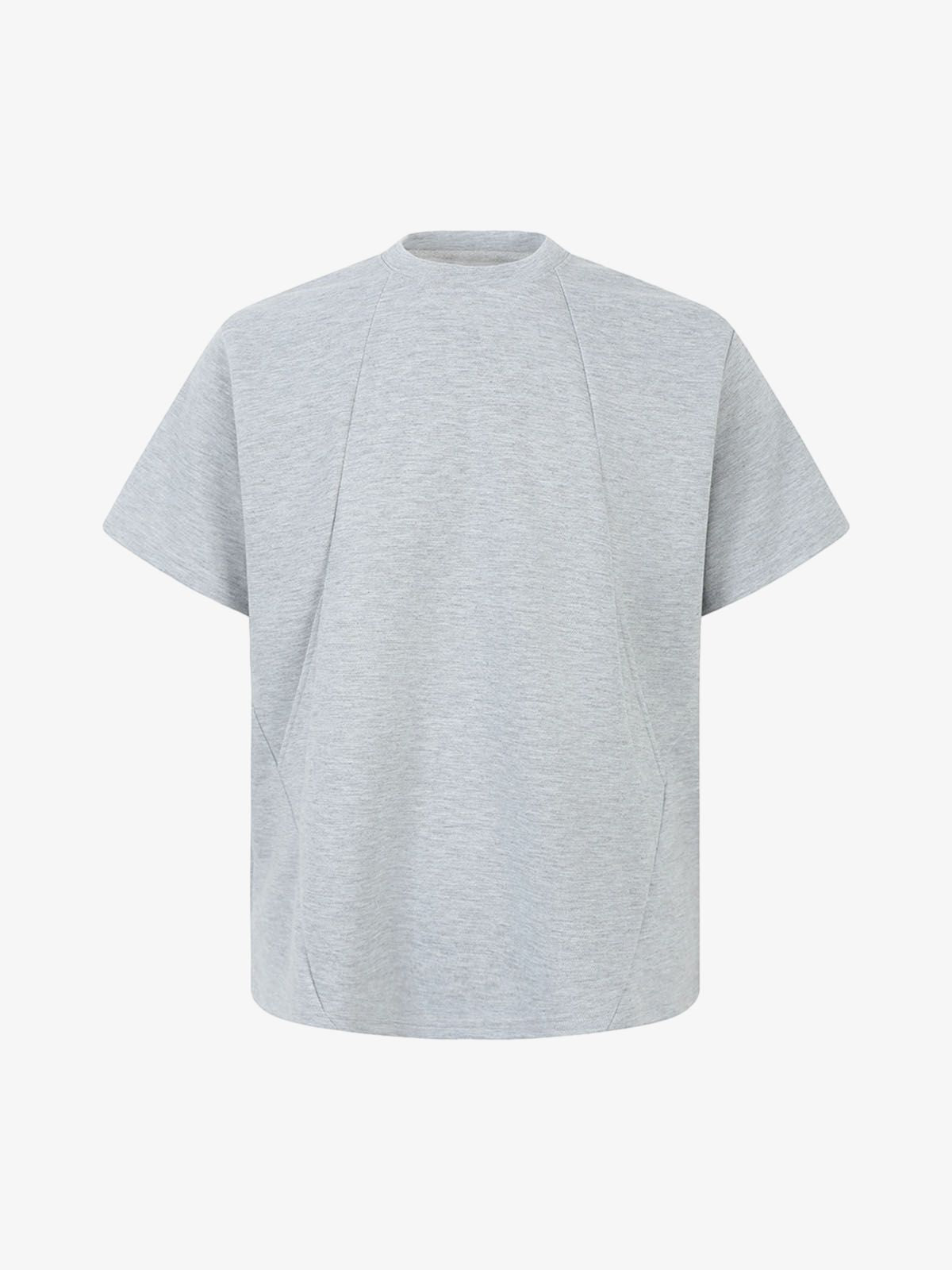 Retro Loose-leaf Flyer Cleanfit Structure T-shirt 