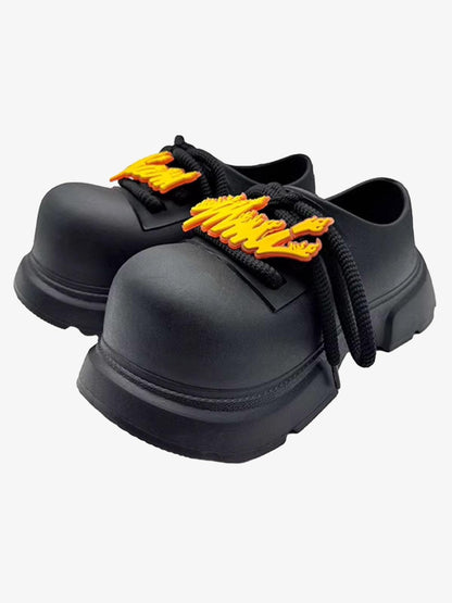 Slip-on Derby Platform Shoes - 2405 