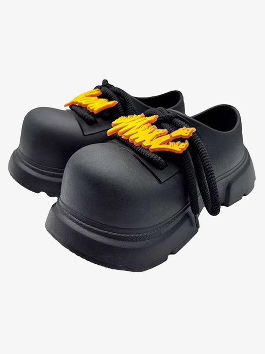 Slip-on Derby Platform Shoes - 2405 