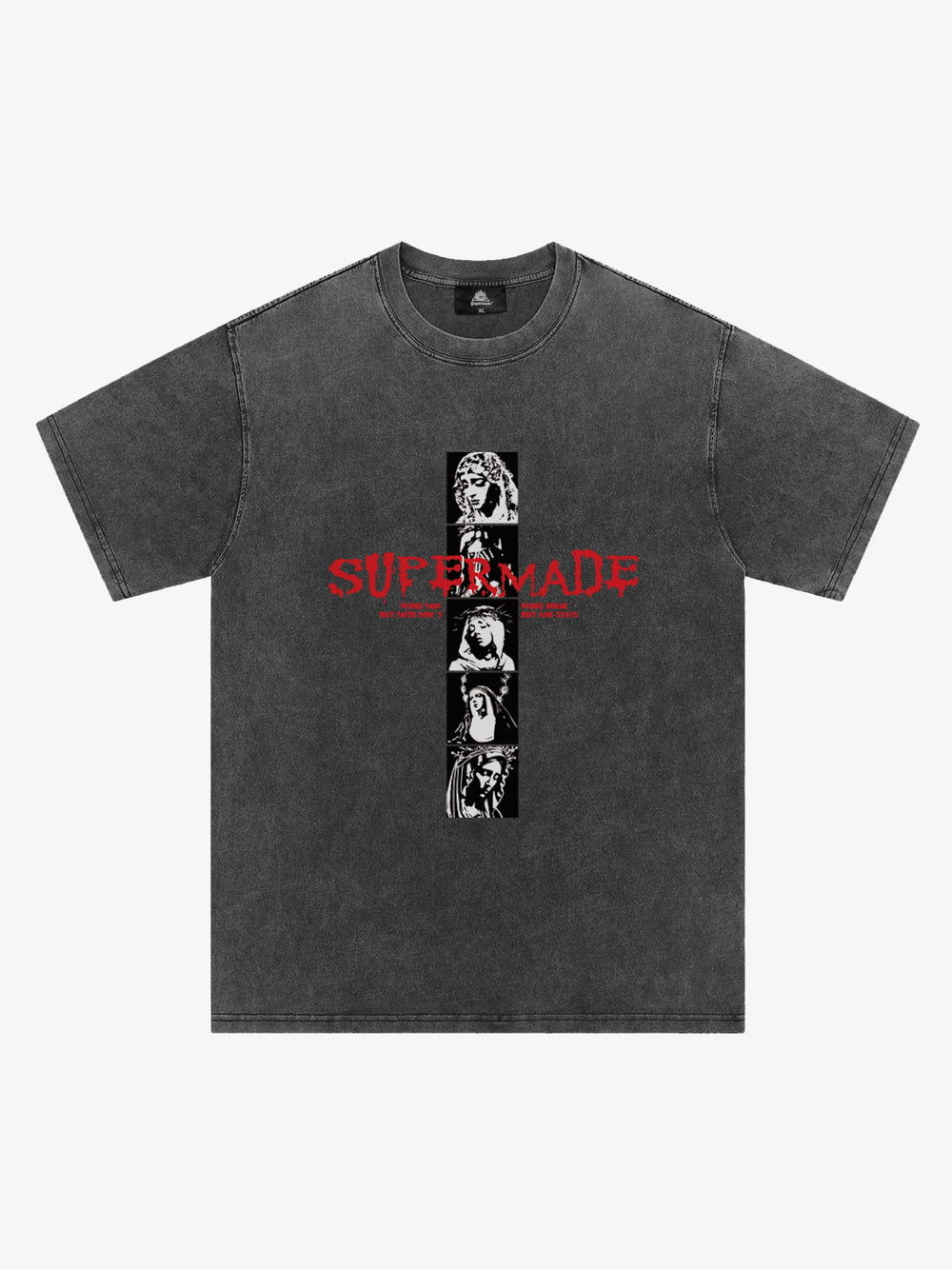 Mary Vintage-Inspired Graphic Design T-Shirt 