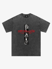 Mary Vintage-Inspired Graphic Design T-Shirt 