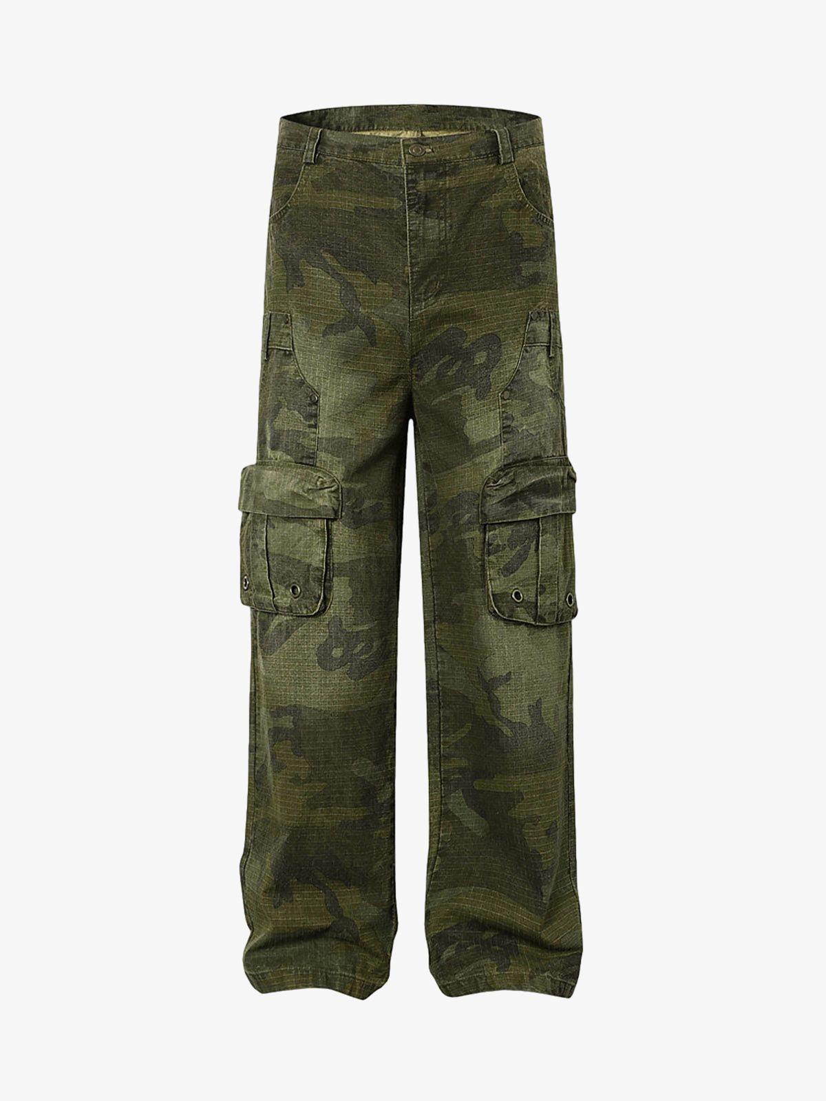Camouflage Multi-Pockets Cargo Pants 