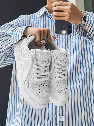 Thesupermade Niche Retro Couple Board Shoes 