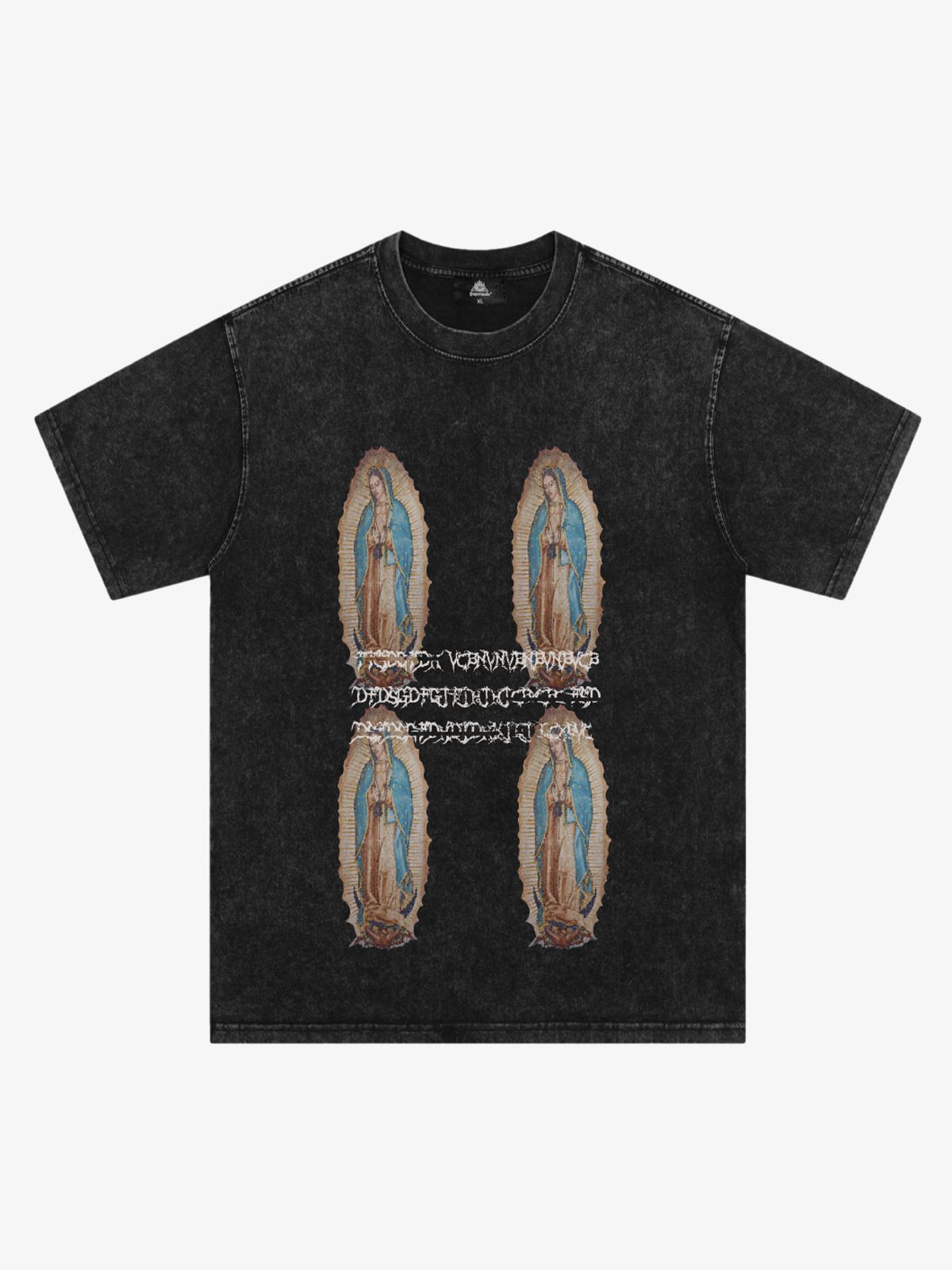 Original Virgin Mary Print T Shirt