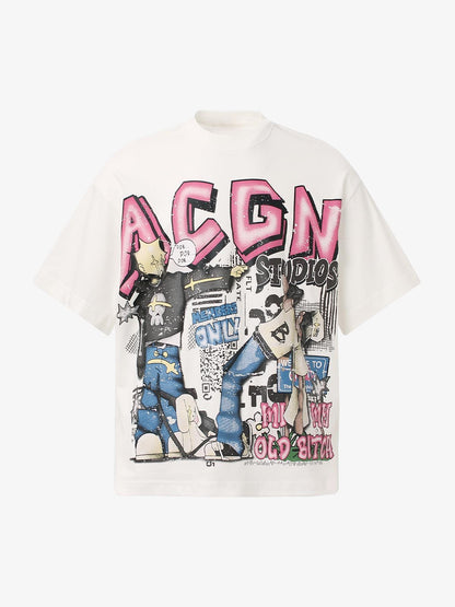 Bold Streetwear Design Graphic T-Shirt 
