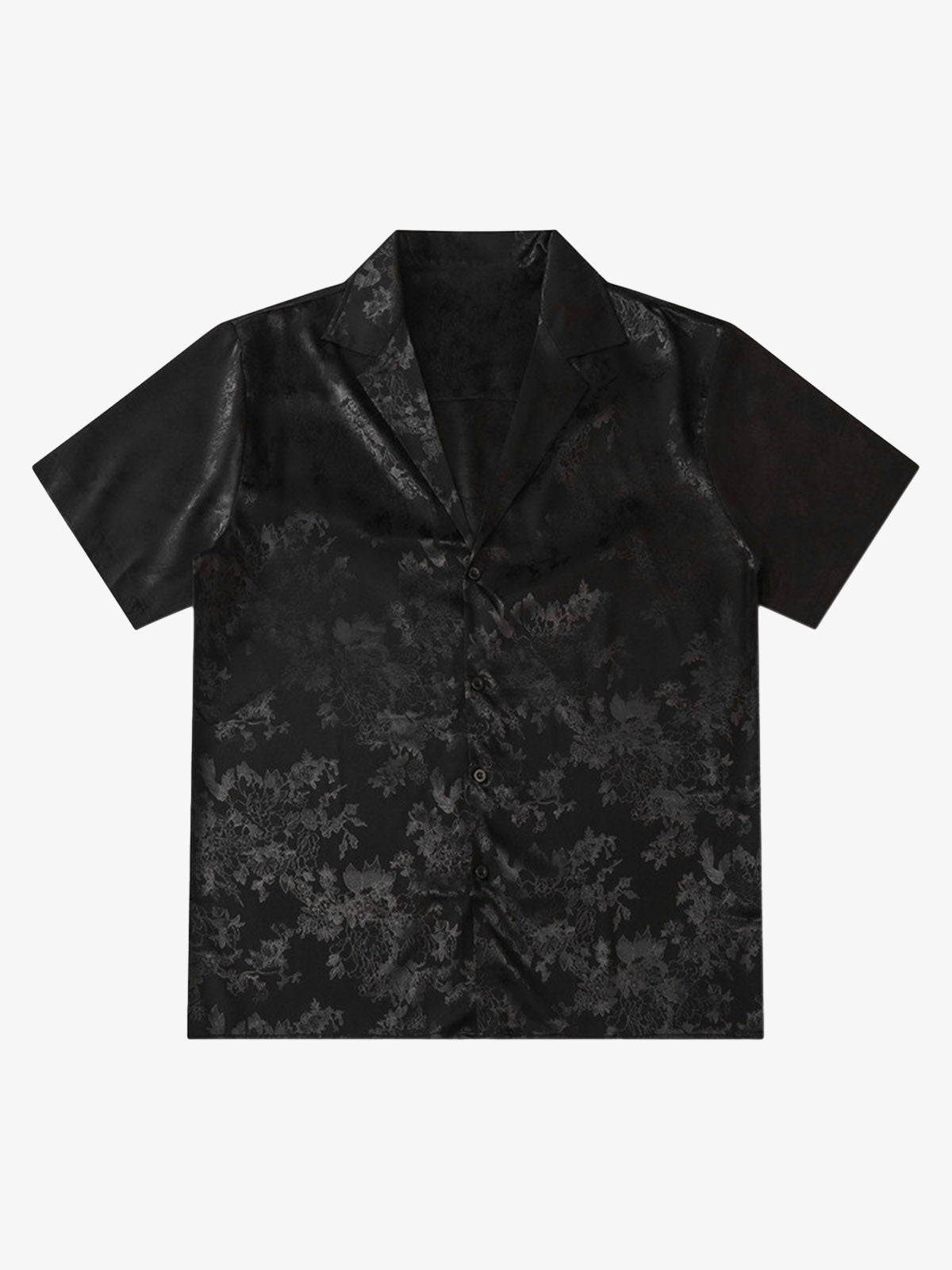 Thesupermade Leaves Pattern Vintage Shirts