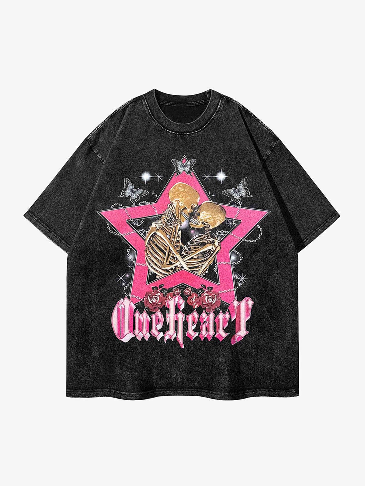 Thesupermade Hip Hop Skull T-shirt 