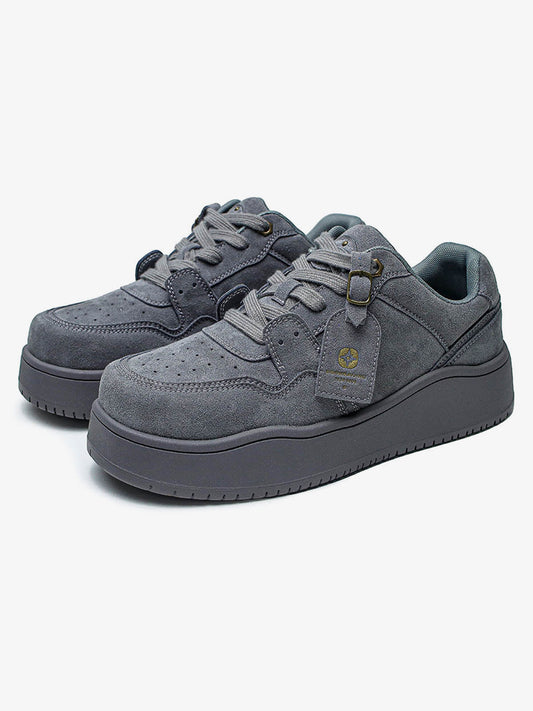 Suede Low-Top Skate Shoes - 2383 