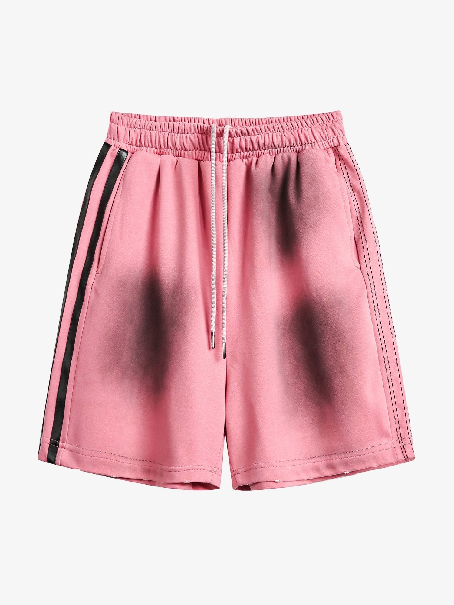 Thesupermade American Retro Spray Paint Casual Shorts 