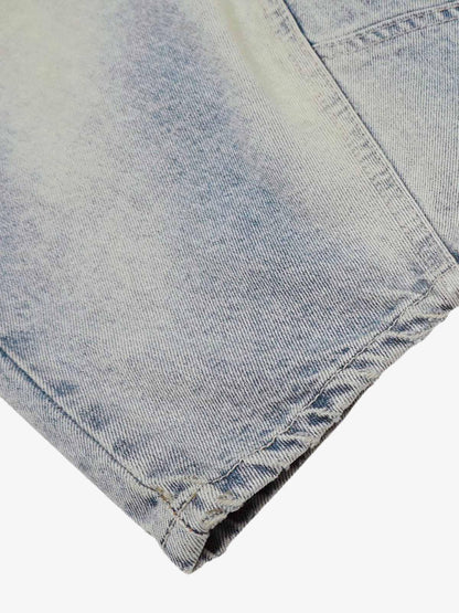 Thesupermade Distressed Baggy Barrel Jeans - 2317 