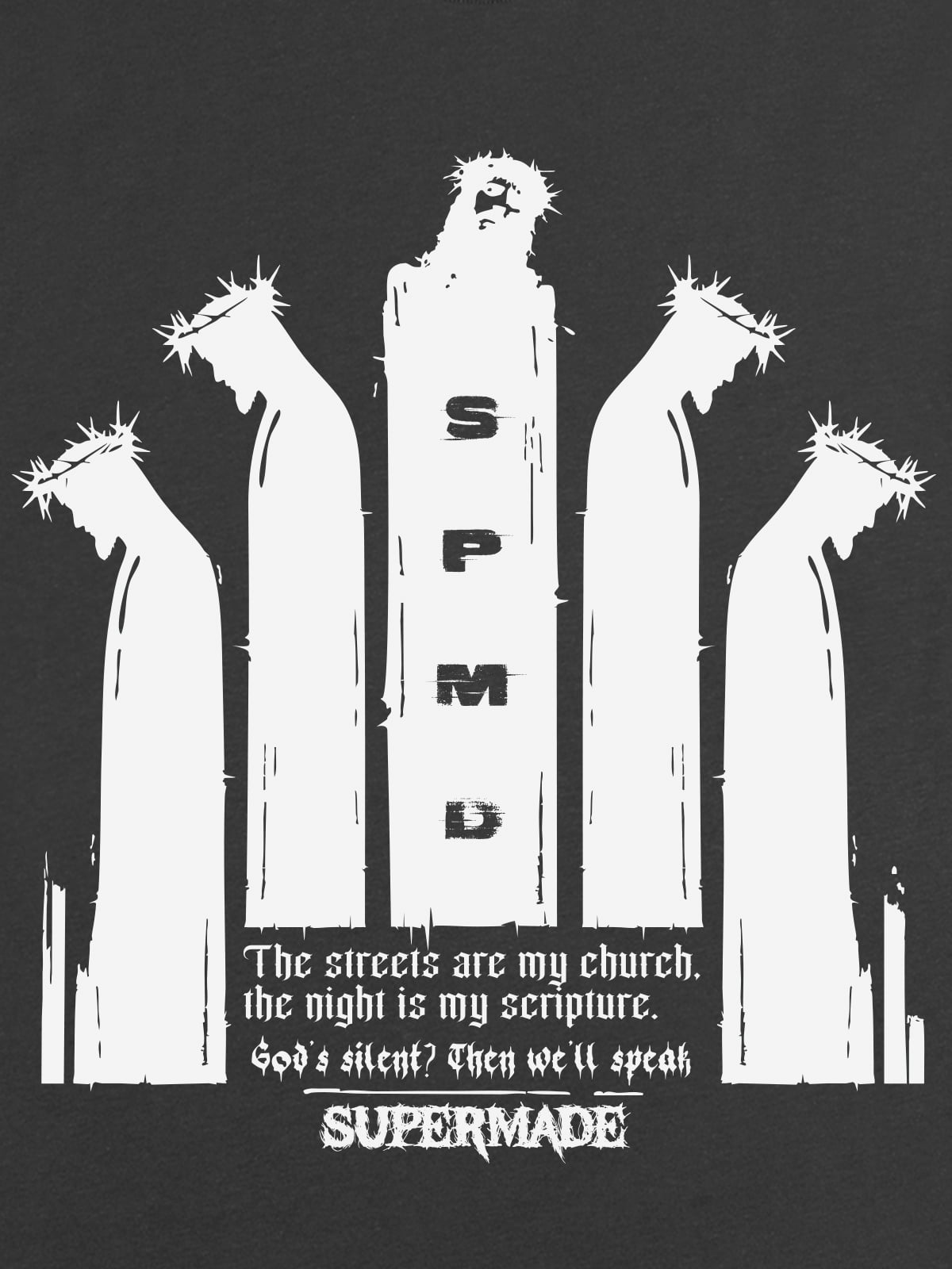 Original Saint Slogan Graphic T-Shirt 