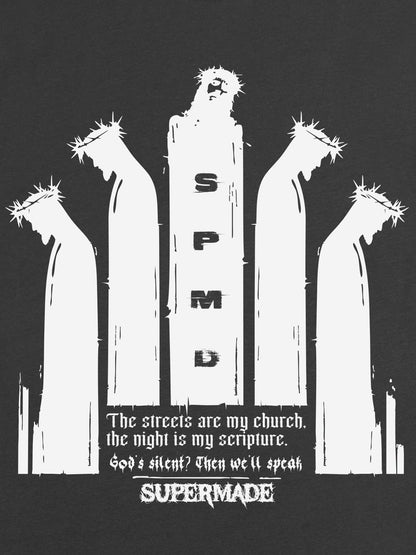 Original Saint Slogan Graphic T-Shirt 