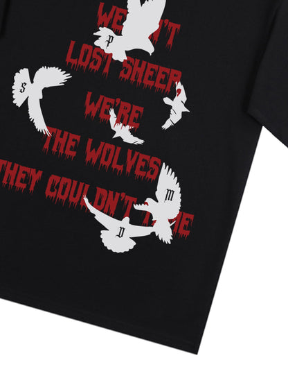 Original Saint Slogan Graphic T-Shirt 