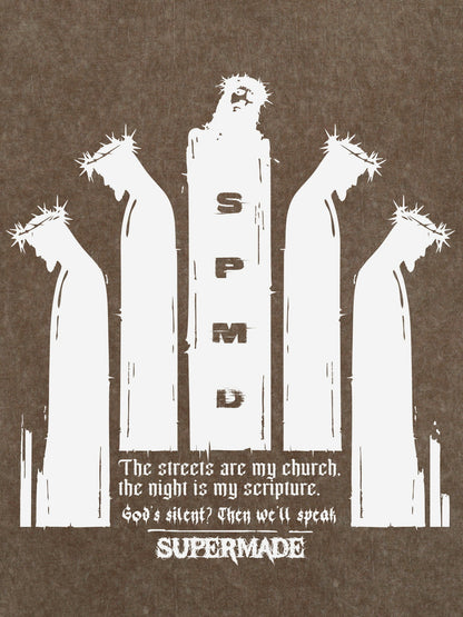 Original Saint Slogan Graphic T-Shirt 