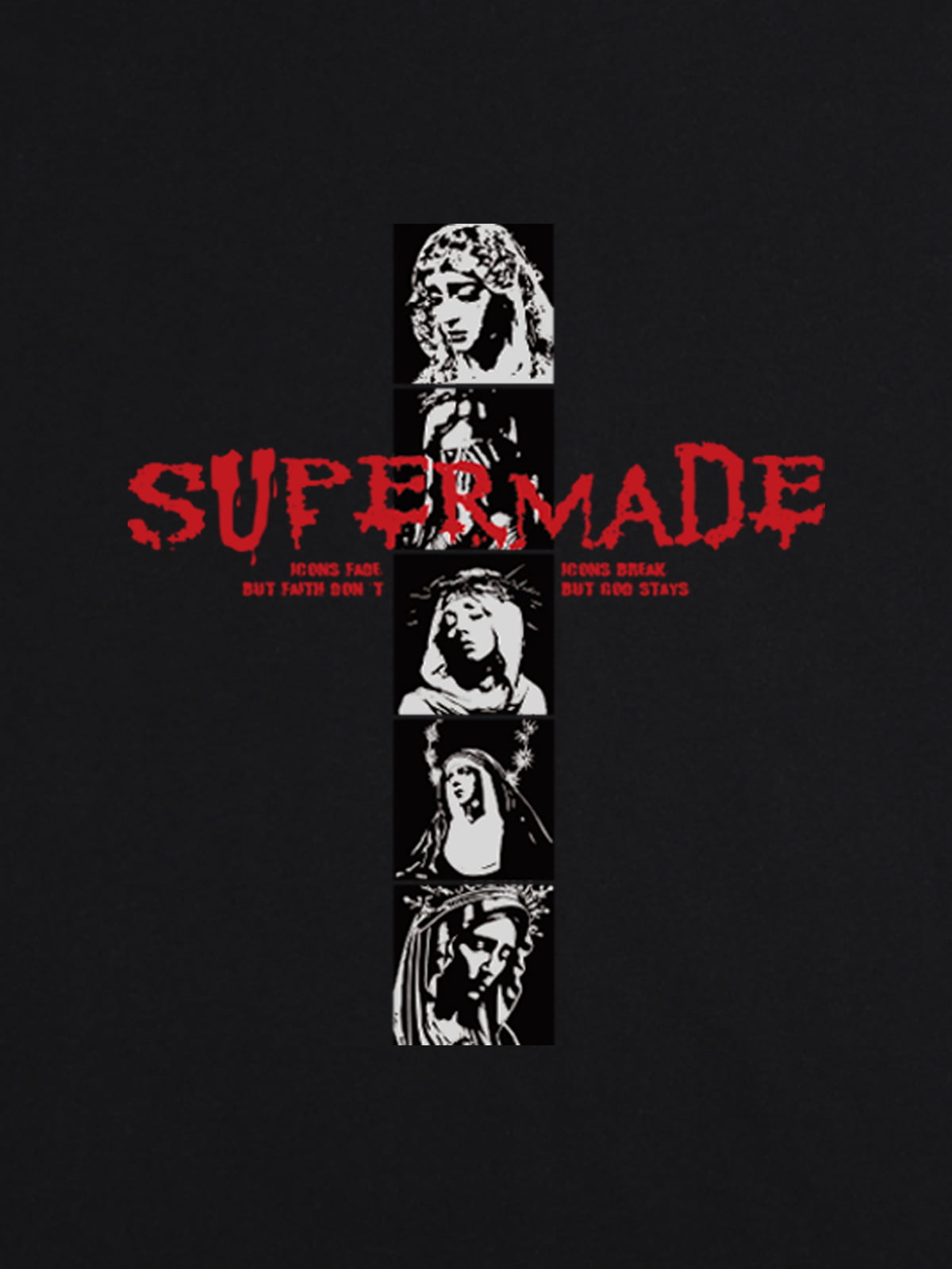 Mary Vintage-Inspired Graphic Design T-Shirt 