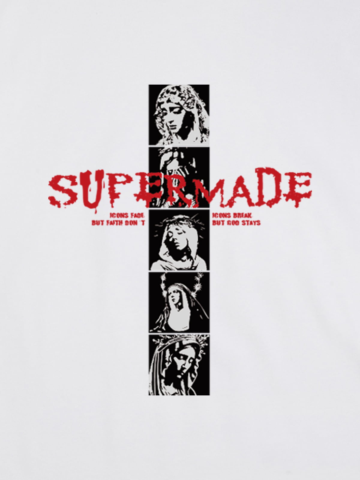 Mary Vintage-Inspired Graphic Design T-Shirt 