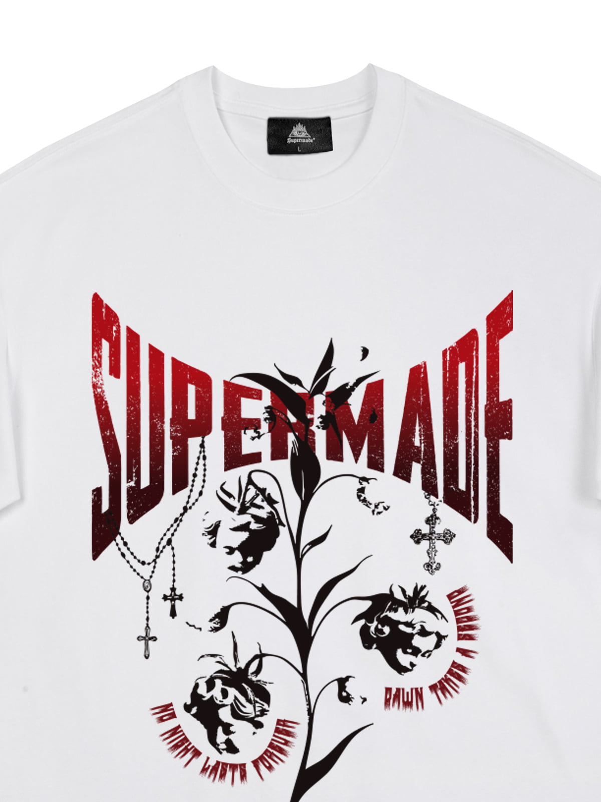 Original Graphic Gothic Angel T-Shirt 