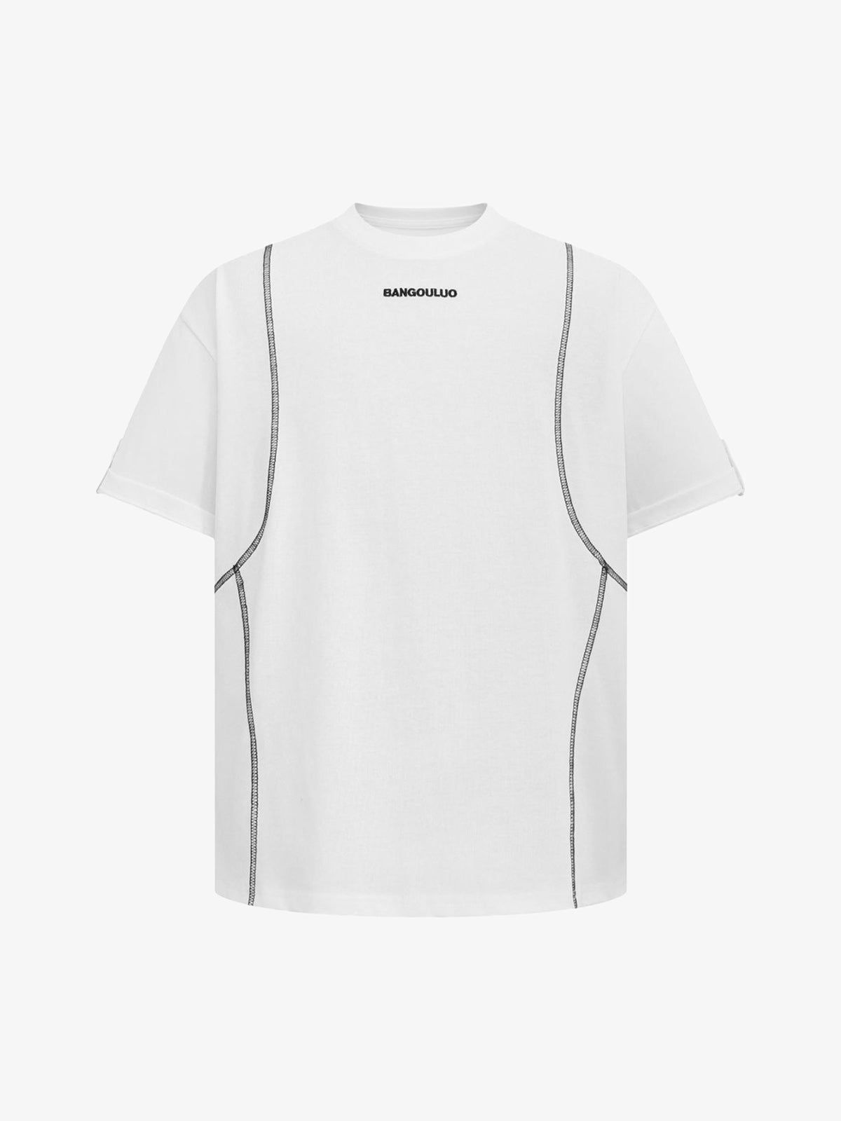 Retro Quilted Design T-shirt 