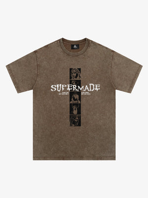 Mary Vintage-Inspired Graphic Design T-Shirt 