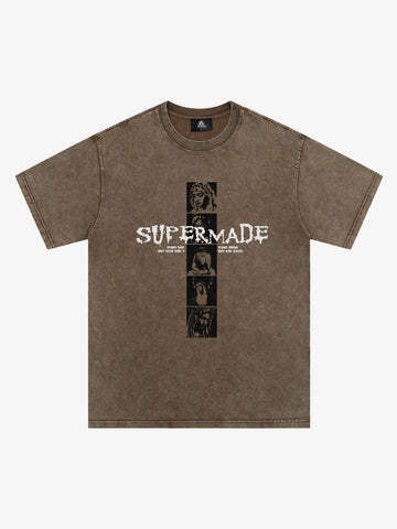 Mary Vintage-Inspired Graphic Design T-Shirt 