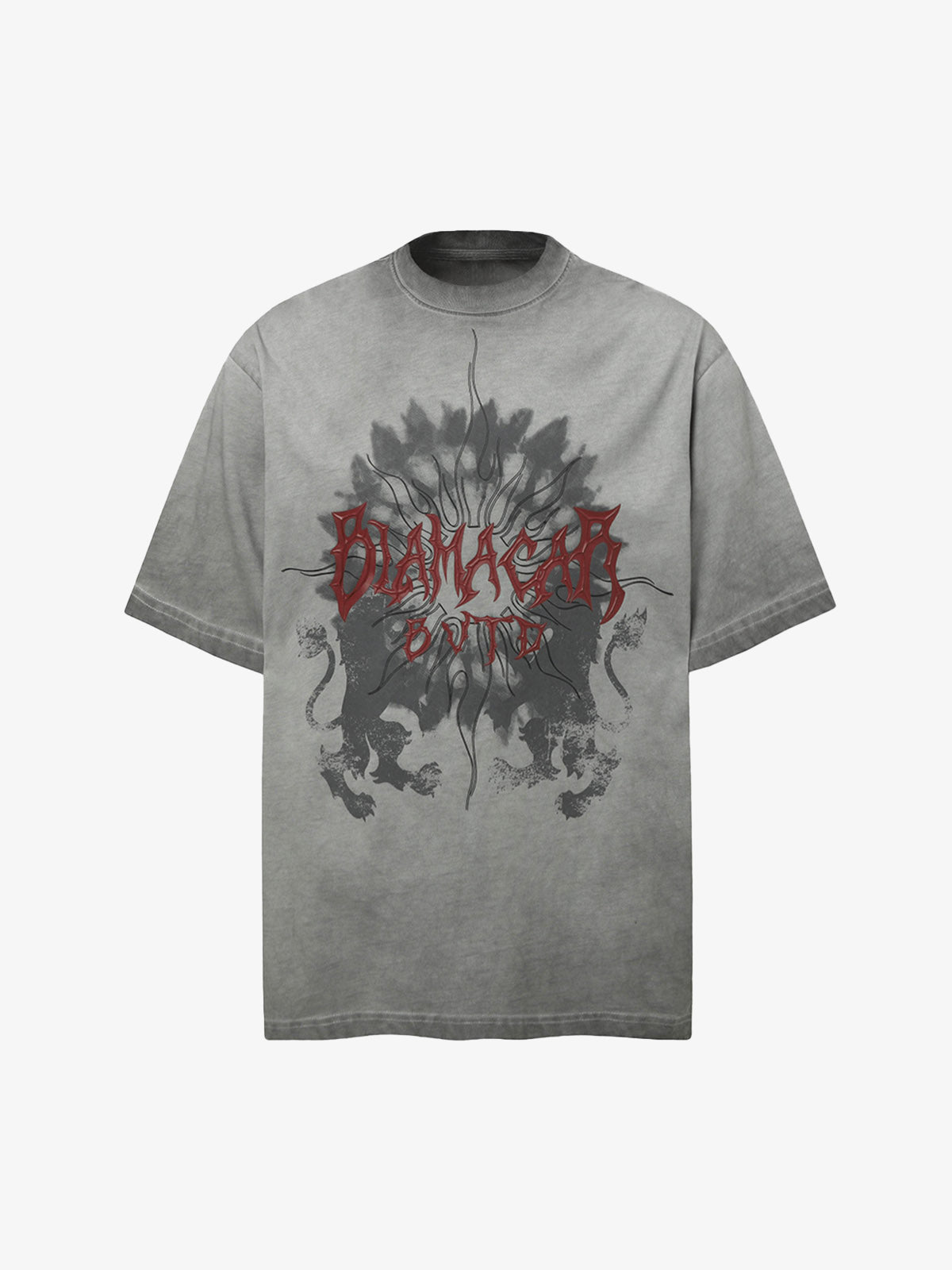 Distressed Batik Graphic T-Shirt 