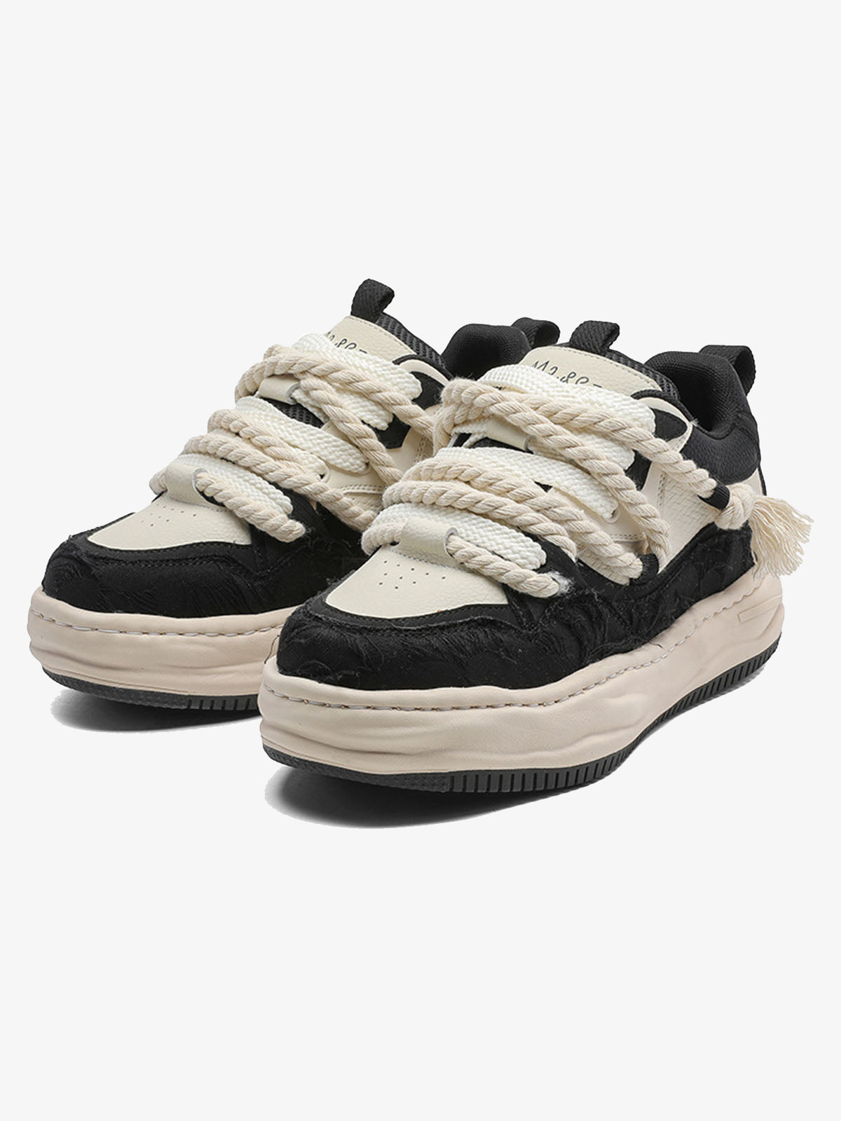 Rope Lace Platform Sneakers 