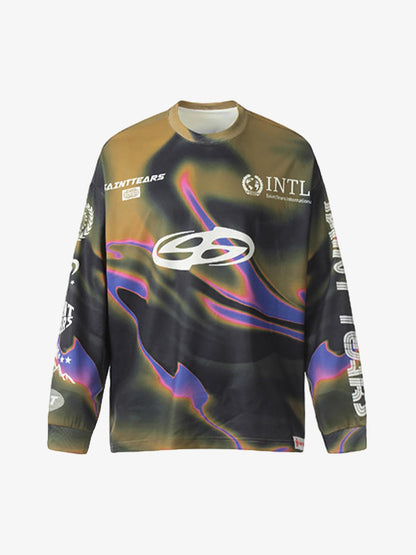 Quick Dry Racing Long Sleeve T-shirt 