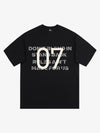 Distressed NO.7 Graphic T-Shirt 