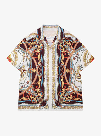 High Street Palace Style Printed Short Sets 