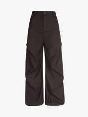Woven Retro Cleanfit Pleated Drape Pants 