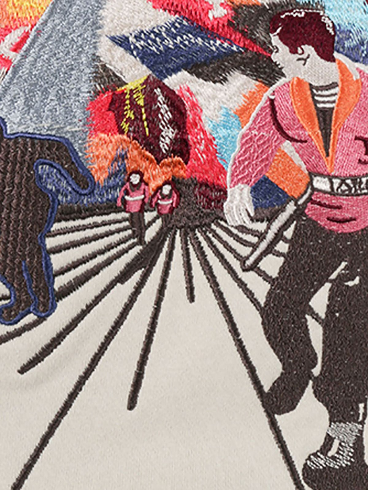 Thesupermade Evil Eye Embroidered Hoodie 
