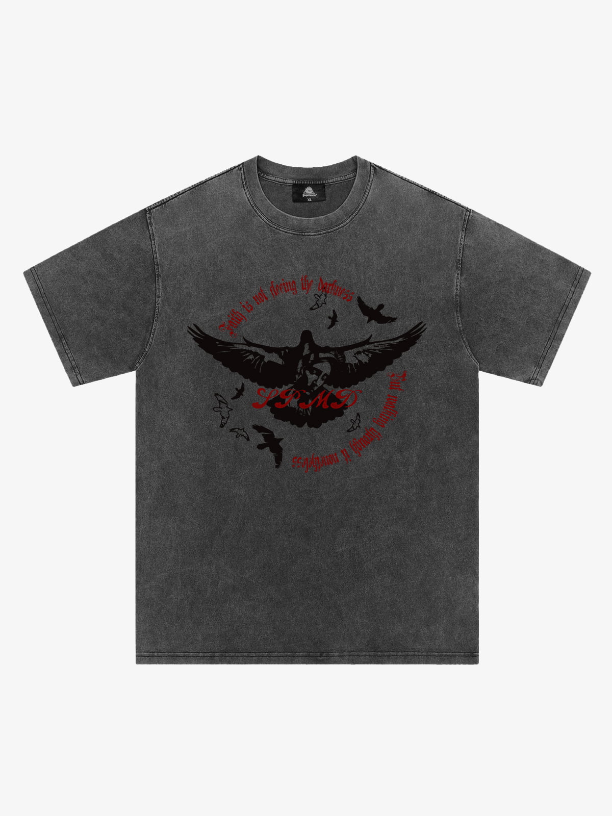 Original Vintage Washed Slogan Graphic T-Shirt 