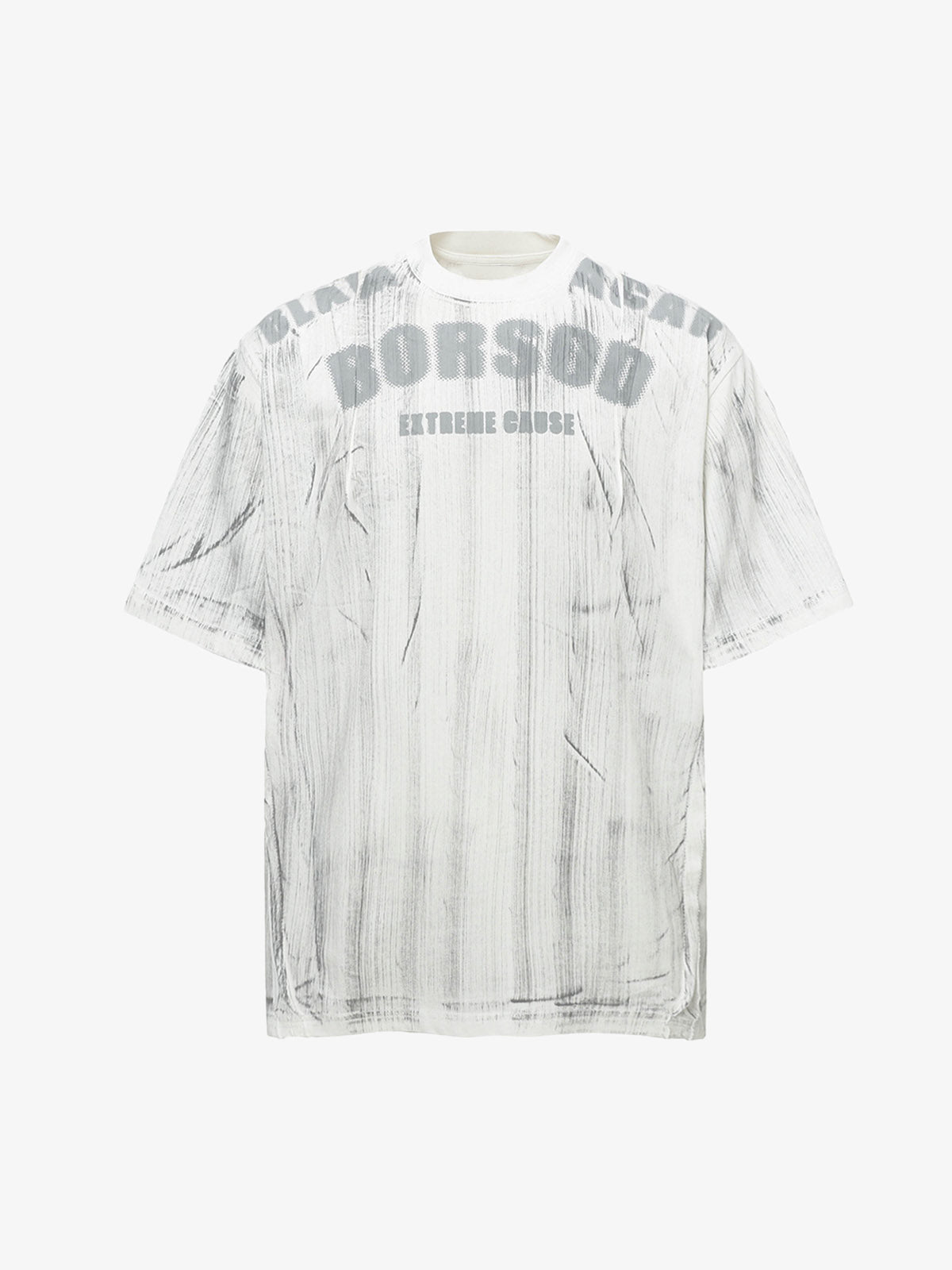 Wasteland Dirty Dye Oversized Graphic T-Shirt 