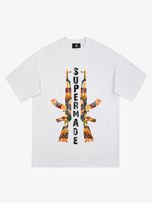 Original Funny AK Graphic Print T-Shirt 