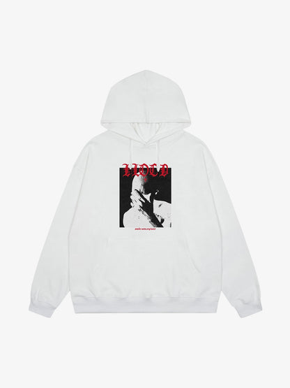 Thesupermade Portrait Print Hoodie 