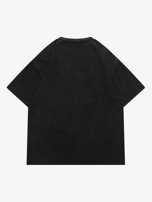 Thesupermade Abstract Portrait Print T-shirt - 1619