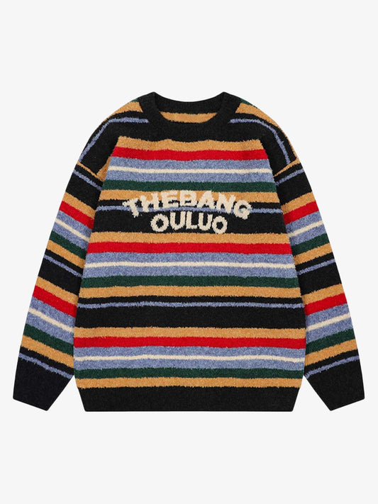 Thesupermade Vintage Striped Sweater - 2344 