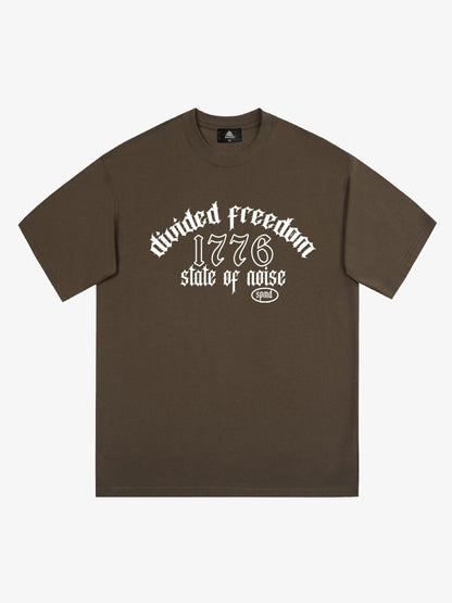 Original 1776 Lettering Print T-shirt 