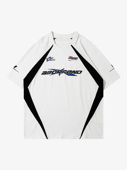 Thesupermade Vintage Lapel Men's Polo Shirt 