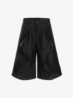 Cleanfit High Waist Baggy Cropped Trousers - 2443 