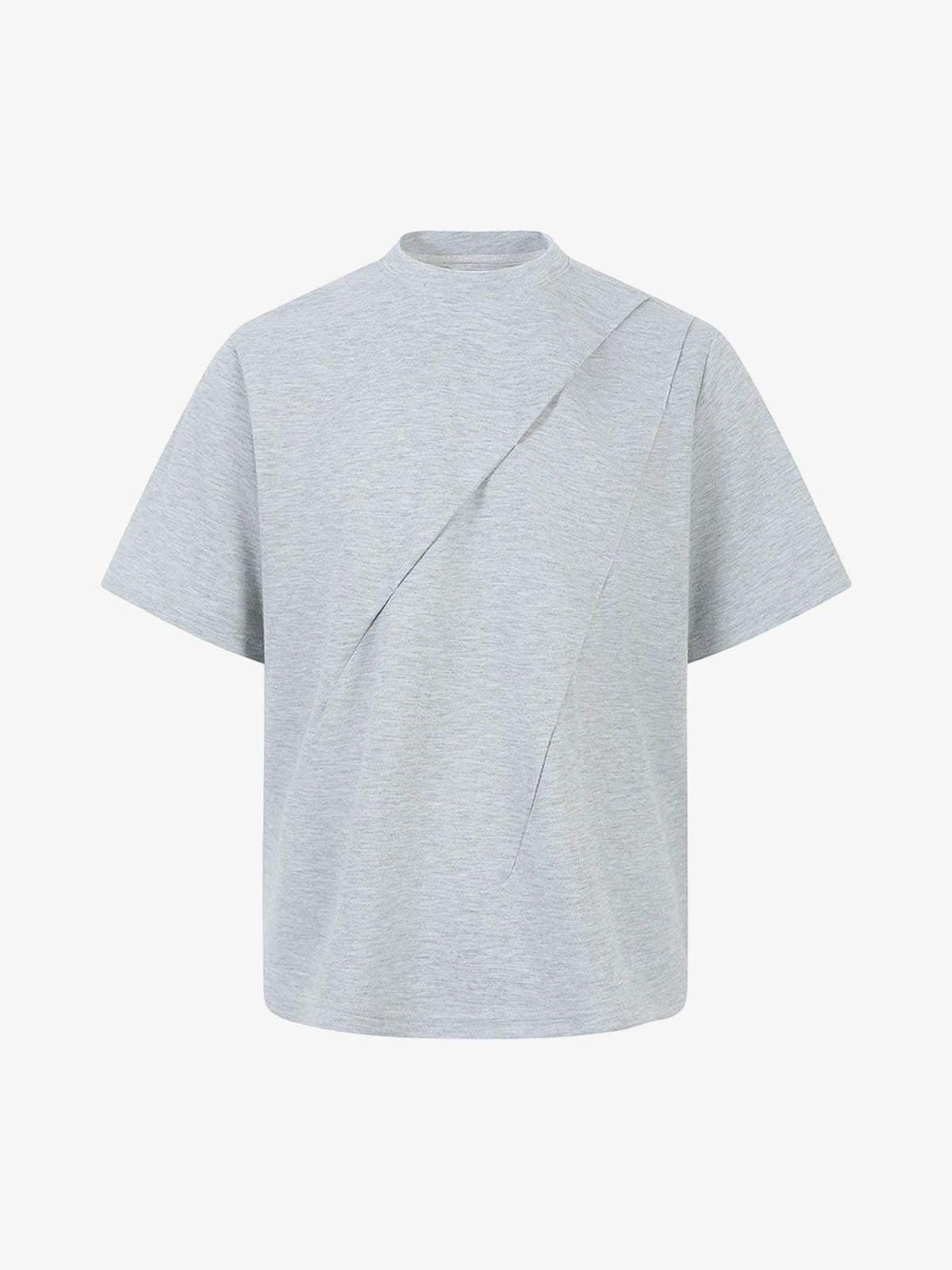 Classic Tailoring Pleated T-shirt 