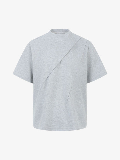 Classic Tailoring Pleated T-shirt 
