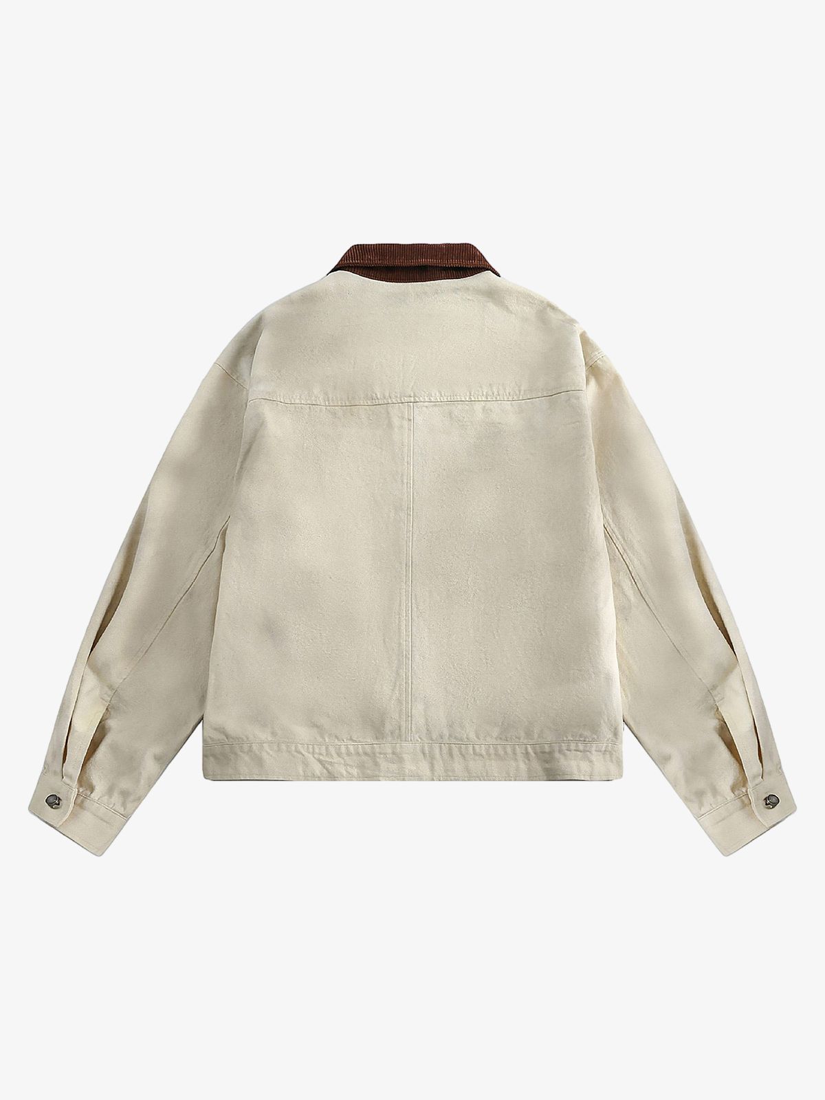 Thesupermade Retro Washed Distressed Graffiti Patchwork Jacket - 1986 