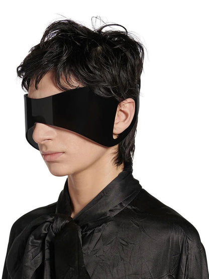 Punk Ear-Hook Integrated Sunglasses 