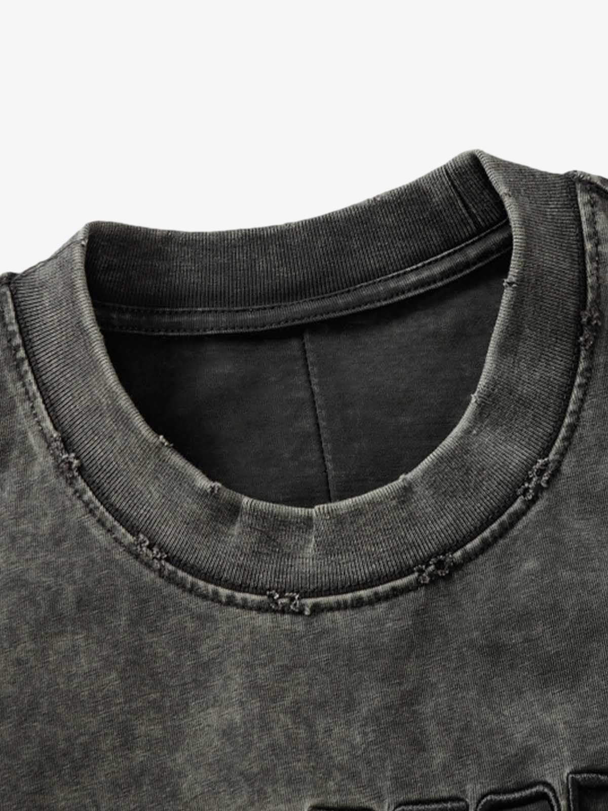 Vintage Washed Multi-Pocket T-Shirt 