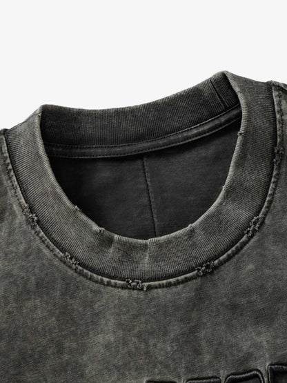Vintage Washed Multi-Pocket T-Shirt 