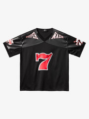 Original "SUPER 7" V-Neck Jersey T-SHIRT 