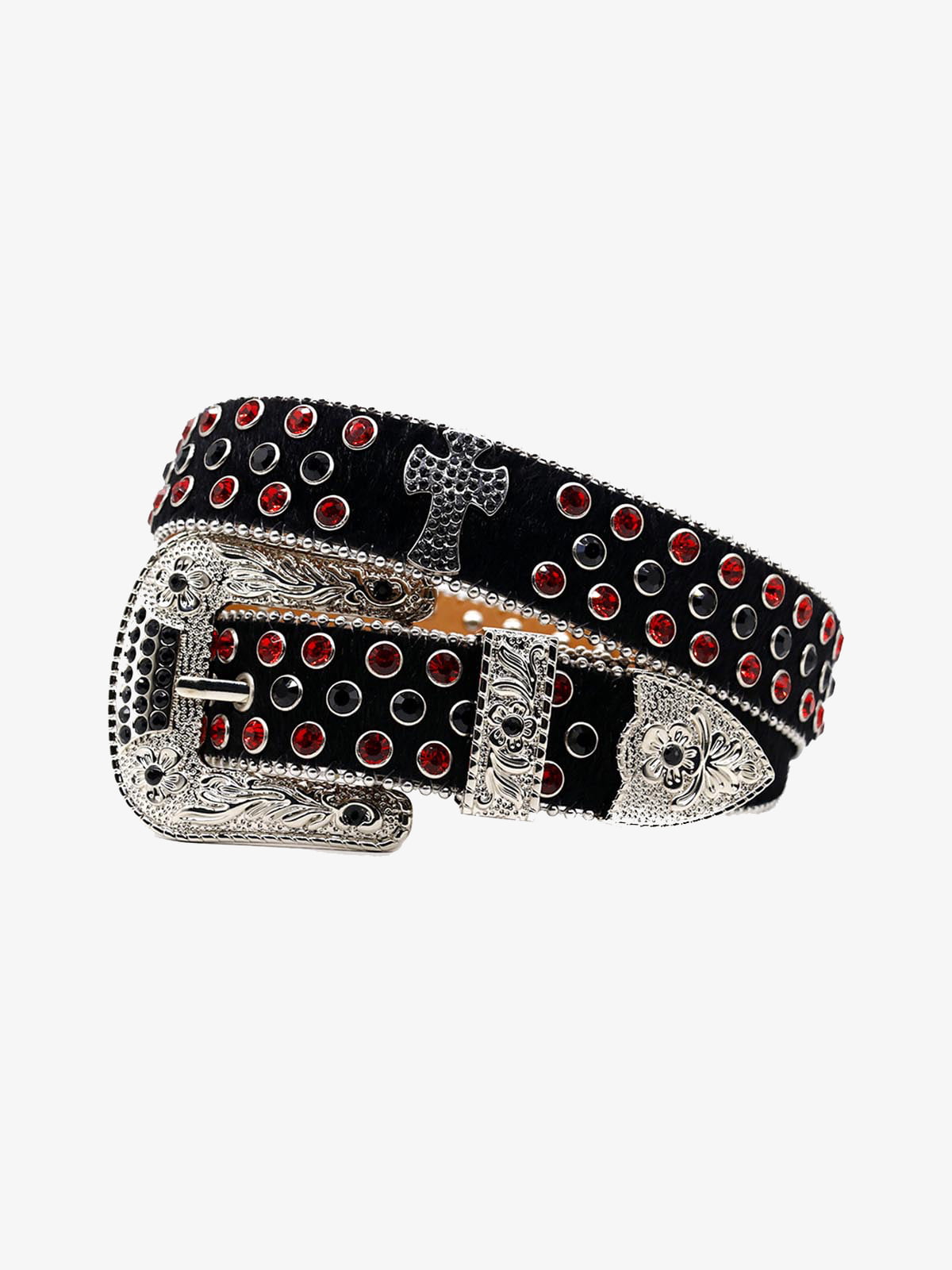 Punk Style Hotfix Rhinestone Belt 