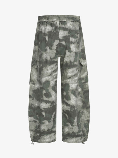 Camouflage Workwear Barrel Pants 