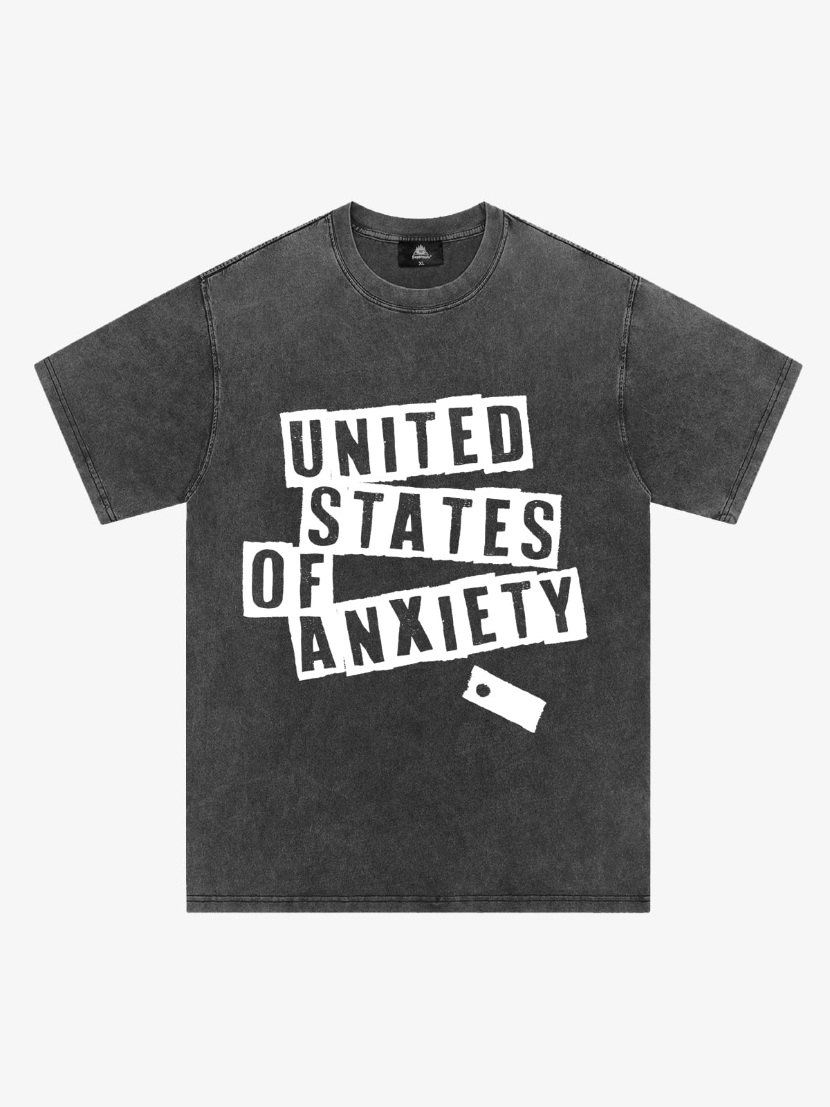 Original United States Of Anxiety Graphic T-Shirt 